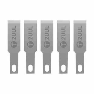 2uul 5 in 1 DA28 FlatCut Solder Pad Underfill Glue Fast Removal Blades