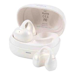 ZGA GS21 Ear Clip Wireless Bluetooth Earphones(Beige)