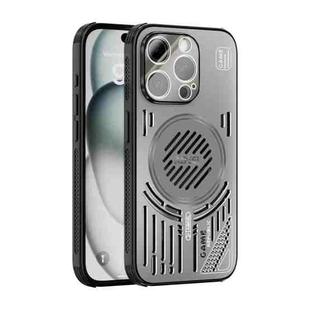 For iPhone 13 Pro ABEEL Ice Fox Series Magsafe Heat Sink Cooling Phone Case(Titanium Gray)