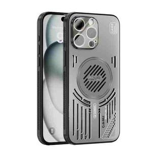 For iPhone 14 Pro ABEEL Ice Fox Series Magsafe Heat Sink Cooling Phone Case(Titanium Gray)