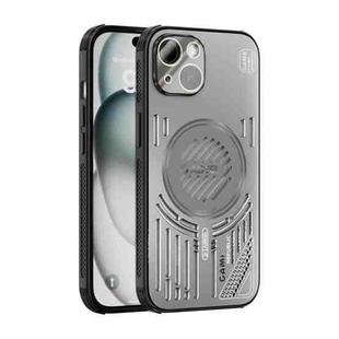 For iPhone 14 ABEEL Ice Fox Series Magsafe Heat Sink Cooling Phone Case(Titanium Gray)