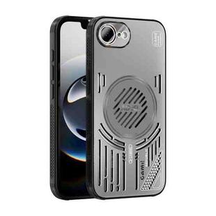 For iPhone 16e ABEEL Ice Fox Series Magsafe Heat Sink Cooling Phone Case(Titanium Gray)
