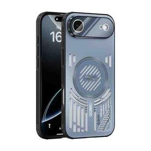 For iPhone 17 Air ABEEL Ice Fox Series Magsafe Heat Sink Cooling Phone Case(Blue)