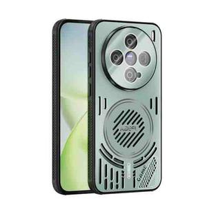 For vivo X200 Pro Mini ABEEL Ice Fox Series Magsafe Heat Sink Cooling Phone Case(Light Green)