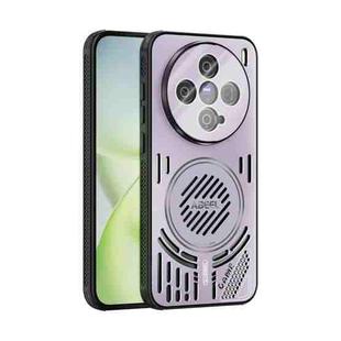 For vivo X200 Pro Mini ABEEL Ice Fox Series Magsafe Heat Sink Cooling Phone Case(Pink Purple)