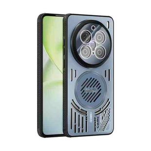 For vivo X200 Pro ABEEL Ice Fox Series Magsafe Heat Sink Cooling Phone Case(Blue)