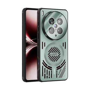 For vivo X200 Ultra ABEEL Ice Fox Series Magsafe Heat Sink Cooling Phone Case(Light Green)