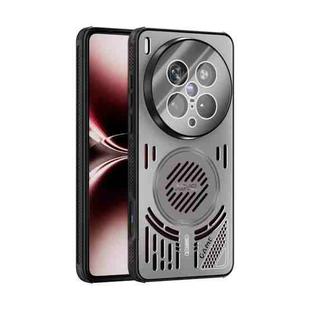 For vivo X200 Ultra ABEEL Ice Fox Series Magsafe Heat Sink Cooling Phone Case(Titanium Gray)