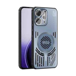 For OPPO Reno 14 Global ABEEL Ice Fox Series Magsafe Heat Sink Cooling Phone Case(Blue)