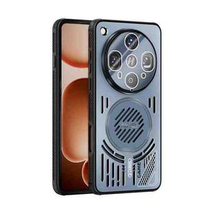 For OPPO Find X8 Ultra ABEEL Ice Fox Series Magsafe Heat Sink Cooling Phone Case(Blue)