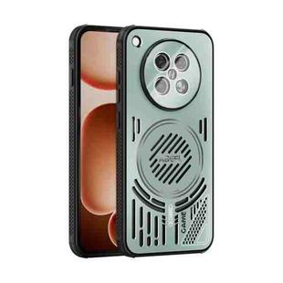 For OPPO Find X8s ABEEL Ice Fox Series Magsafe Heat Sink Cooling Phone Case(Light Green)