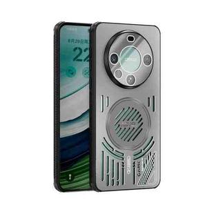 For Huawei Mate 60 Pro / 60 Pro+ ABEEL Ice Fox Series Magsafe Heat Sink Cooling Phone Case(Titanium Gray)