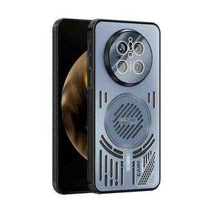For Huawei Mate 70 ABEEL Ice Fox Series Magsafe Heat Sink Cooling Phone Case(Blue)