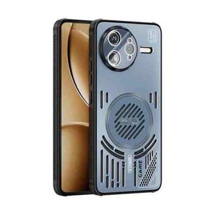 For Redmi K80 Pro ABEEL Ice Fox Series Magsafe Heat Sink Cooling Phone Case(Blue)
