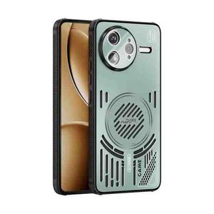 For Redmi K80 Pro ABEEL Ice Fox Series Magsafe Heat Sink Cooling Phone Case(Light Green)