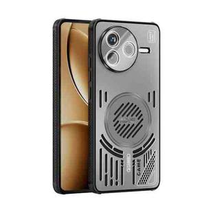 For Redmi K80 ABEEL Ice Fox Series Magsafe Heat Sink Cooling Phone Case(Titanium Gray)