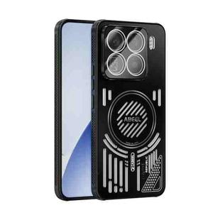 For Xiaomi 15 Pro ABEEL Ice Fox Series Magsafe Heat Sink Cooling Phone Case(Black)