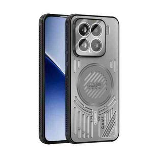 For Xiaomi 15 ABEEL Ice Fox Series Magsafe Heat Sink Cooling Phone Case(Titanium Gray)