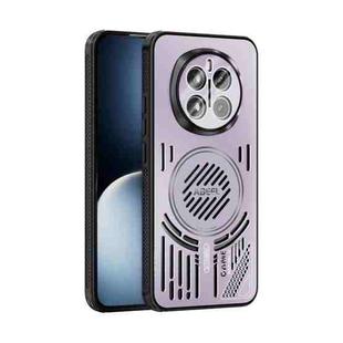 For Honor Magic7 ABEEL Ice Fox Series Magsafe Heat Sink Cooling Phone Case(Pink Purple)