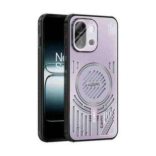 For OnePlus 13T ABEEL Ice Fox Series Magsafe Heat Sink Cooling Phone Case(Pink Purple)