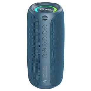 Zealot MP2 20W Portable Outdoor RGB Bluetooth Speaker(Blue)