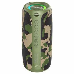 Zealot MP2 20W Portable Outdoor RGB Bluetooth Speaker(Camouflage)