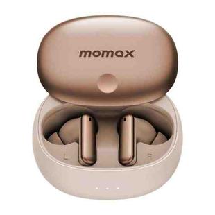 MOMAX 1-Vibe Lite True Wireless Noise Cancelling BT5.4 Earphones(Gold)