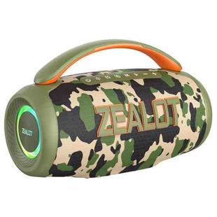 Zealot P12 60W Portable Handheld Outdoor RGB Bluetooth Speaker(Camouflage)