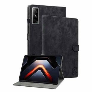 For Infinix Xpad GT Tiger Pattern Flip Leather Tablet Case(Black)