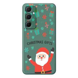 For Samsung Galaxy S21 5G A Series Minimalist TPU Creative Painted Phone Case(Green A0940)