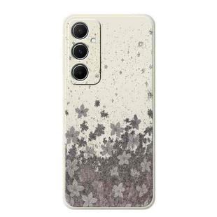 For Samsung Galaxy S21 Ultra 5G A Series Minimalist TPU Creative Painted Phone Case(White A0945)