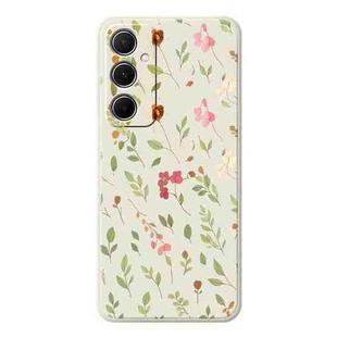For Samsung Galaxy S21 Ultra 5G A Series Minimalist TPU Creative Painted Phone Case(White A0953)