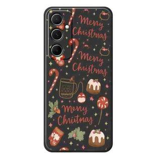 For Samsung Galaxy S23 5G B Series Minimalist TPU Creative Painted Phone Case(Black A0997)