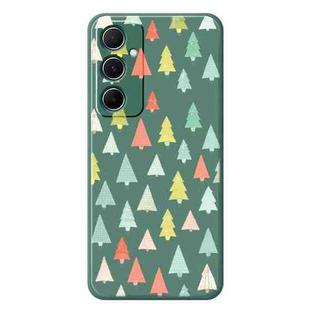 For Samsung Galaxy S23 5G B Series Minimalist TPU Creative Painted Phone Case(Green A0998)