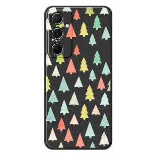 For Samsung Galaxy S22+ 5G B Series Minimalist TPU Creative Painted Phone Case(Black A0998)