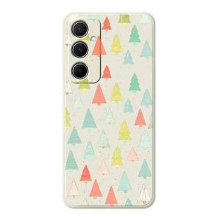 For Samsung Galaxy S20 Ultra 5G B Series Minimalist TPU Creative Painted Phone Case(White A0998)