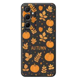 For Samsung Galaxy S23 5G C Series Minimalist TPU Creative Painted Phone Case(Black A1032)