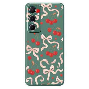 For Samsung Galaxy S21 5G C Series Minimalist TPU Creative Painted Phone Case(Green A1034)