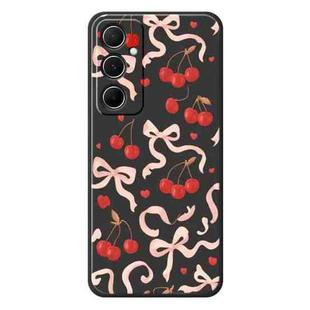 For Samsung Galaxy S21 5G C Series Minimalist TPU Creative Painted Phone Case(Black A1034)