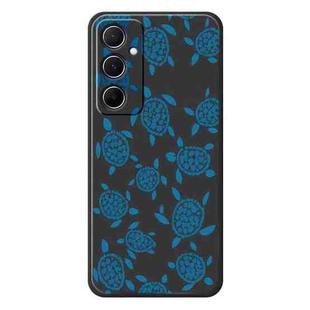 For Samsung Galaxy S22+ 5G D Series Minimalist TPU Creative Painted Phone Case(Black A1047)