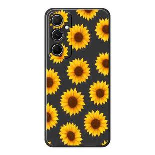 For Samsung Galaxy S22+ 5G D Series Minimalist TPU Creative Painted Phone Case(Black A1049)