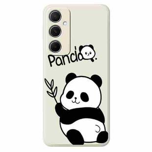 For Samsung Galaxy S23 5G E Series Minimalist TPU Creative Painted Phone Case(White A1073)