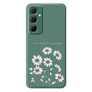For Samsung Galaxy S22+ 5G E Series Minimalist TPU Creative Painted Phone Case(Green A1083)