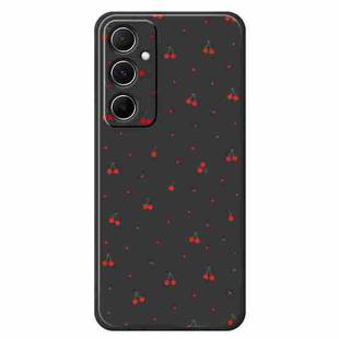 For Samsung Galaxy S21 5G F Series Minimalist TPU Creative Painted Phone Case(Black A1096)