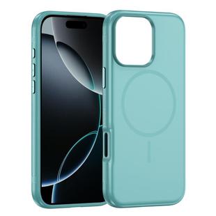 For iPhone 16 Pro Max Imitation Original Magsafe PC Hybrid TPU Phone Case(Light Blue)