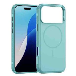 For iPhone 17 Pro Imitation Original Magsafe PC Hybrid TPU Phone Case(Light Blue)