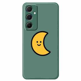 For Samsung Galaxy S21 5G G Series Minimalist TPU Creative Painted Phone Case(Green A1102)