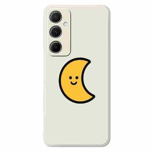 For Samsung Galaxy S21 5G G Series Minimalist TPU Creative Painted Phone Case(White A1102)