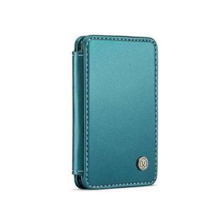 JEEHOOD J05 Double Folded RFID Magnetic Card Bag(Blue Green)