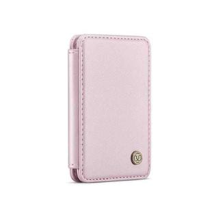 JEEHOOD J05 Double Folded RFID Magnetic Card Bag(Pink)
